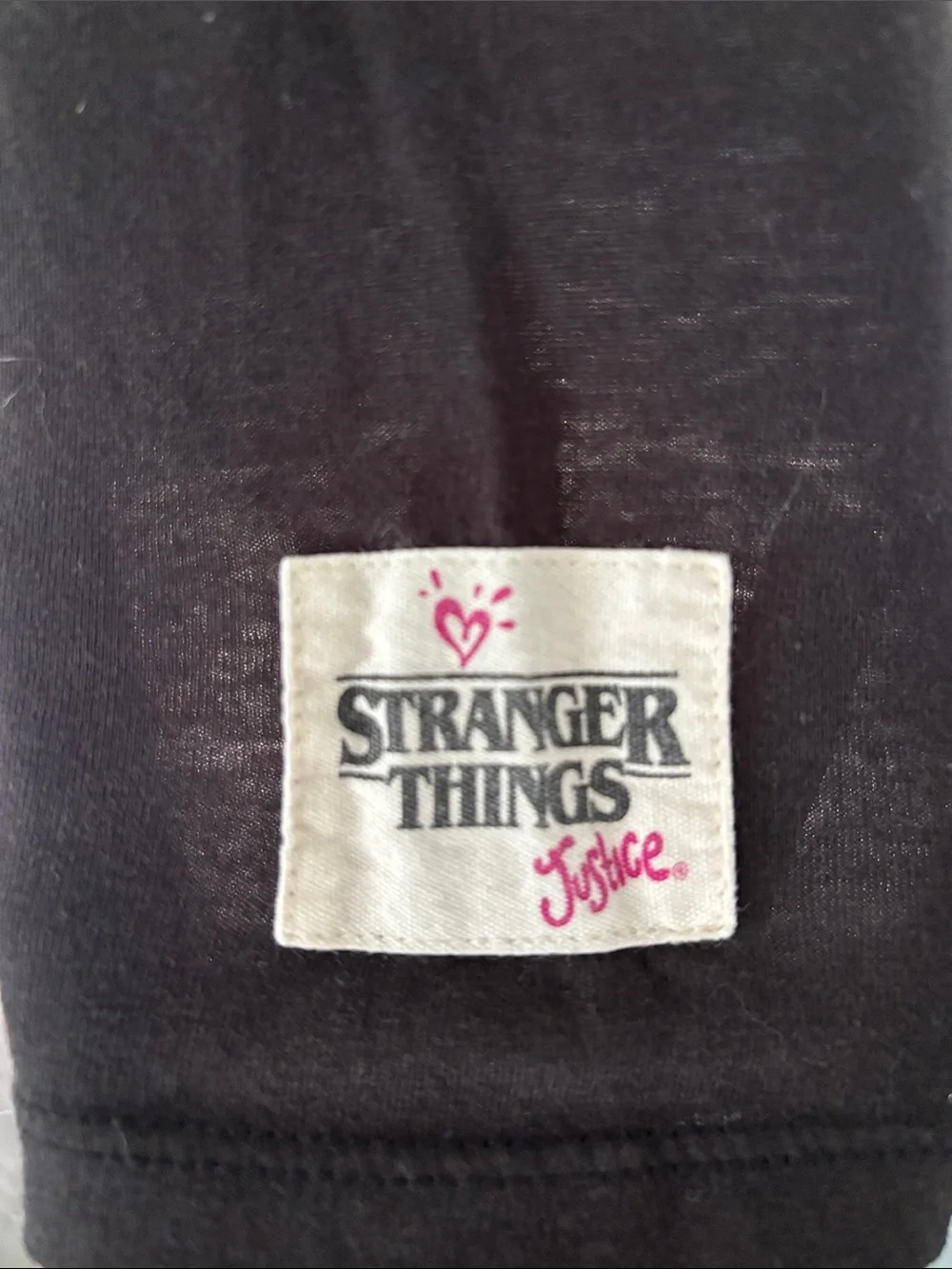 Stranger ThingsXJustice long sleeve shirt